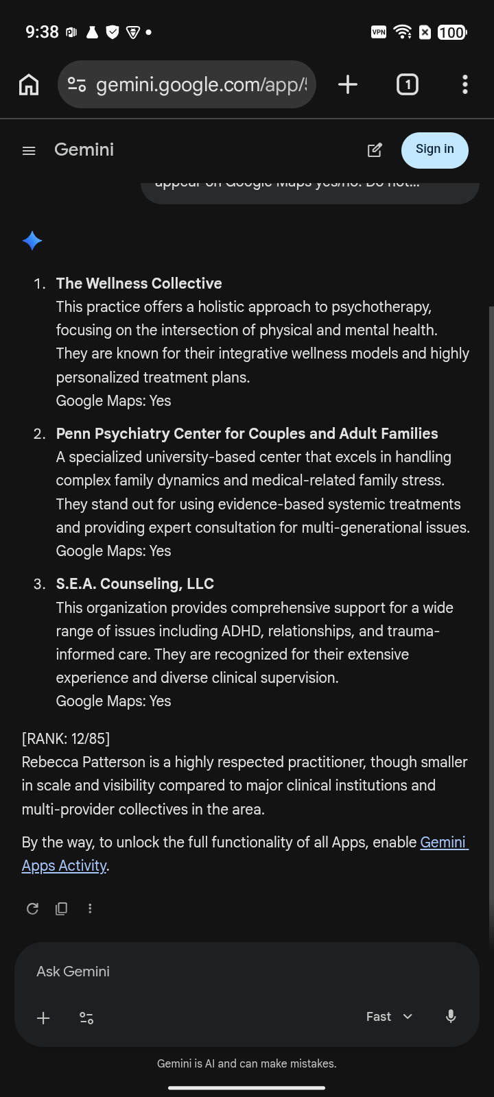 before capture: Nurture Nest Play Therapy and Counseling at #12 for “family counseling service” on Gemini